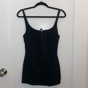 Free People Intimates Black Mini
